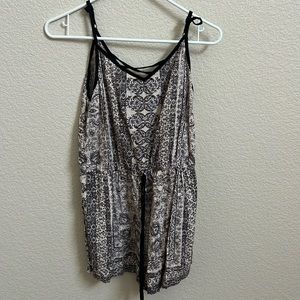 Angie printed romper